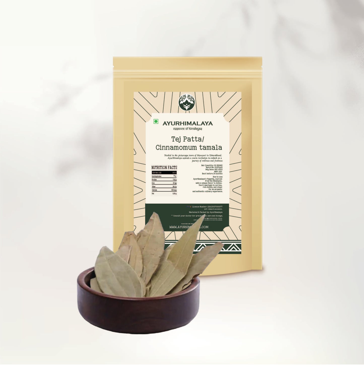 AyurHimalaya Tej Patta (Cinnamomum tamala): Elevating Culinary Excellence